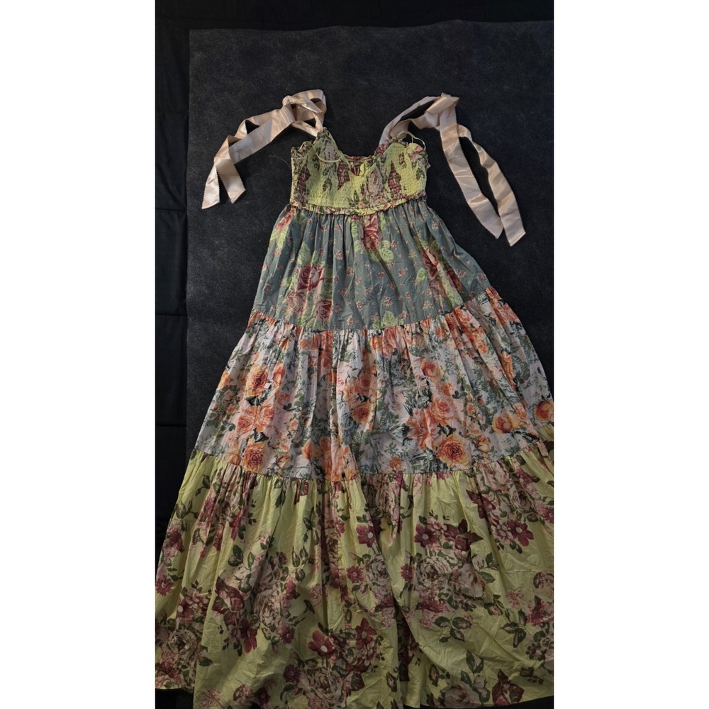 Free People Bluebell Floral Maxi Dress Size SMALL